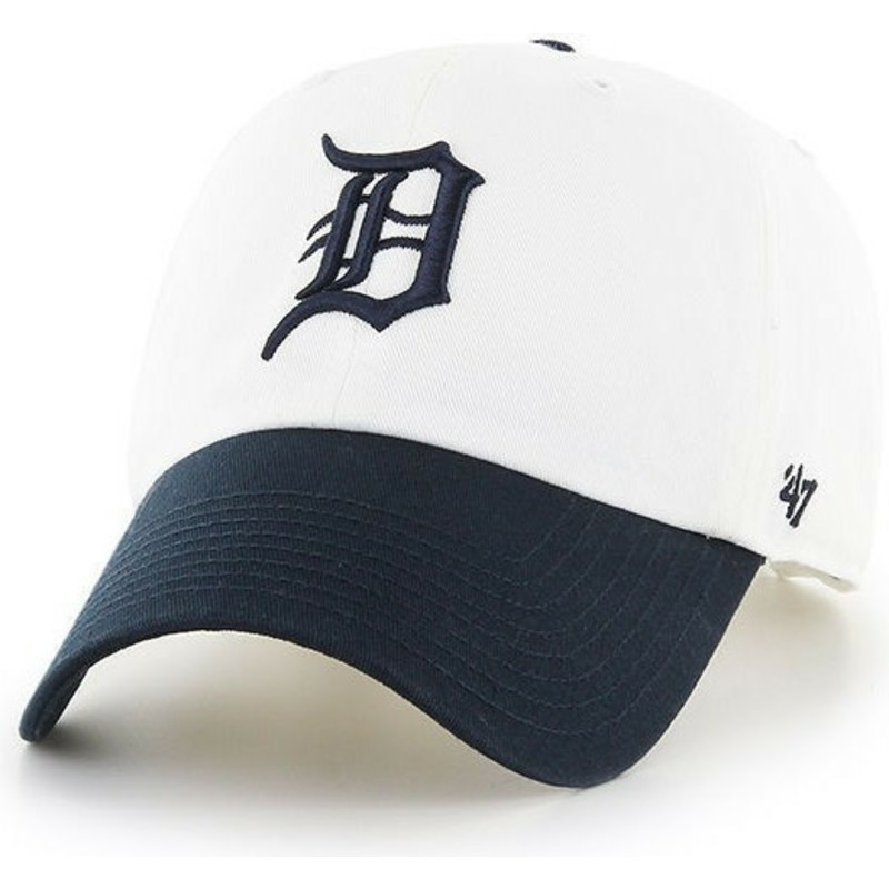 47-brand-curved-brim-detroit-tigers-mlb-clean-up-two-tone-cap-weib