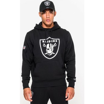New Era Las Vegas Raiders NFL Pullover Hoodie Kapuzenpullover Sweatshirt schwarz