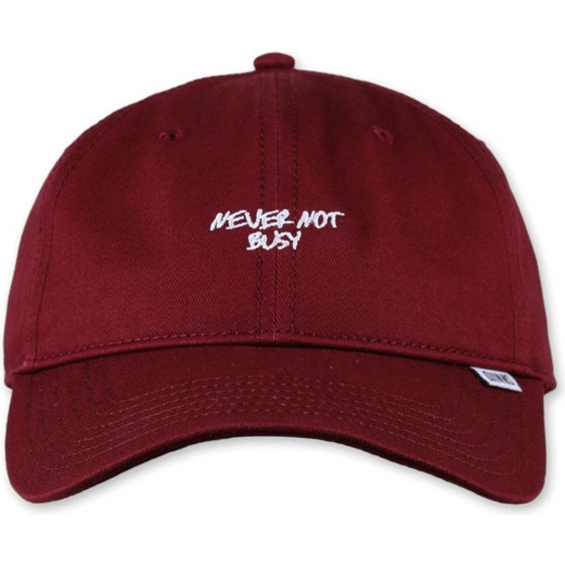 djinns-curved-brim-texting-never-not-busy-adjustable-cap-rot