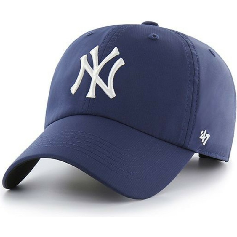 47-brand-curved-brim-new-york-yankees-mlb-clean-up-repetition-cap-marineblau