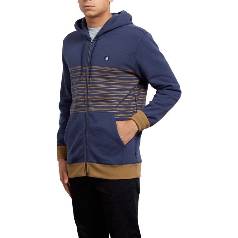 volcom-deep-blue-threezy-zip-through-hoodie-kapuzenpullover-sweatshirt-blau
