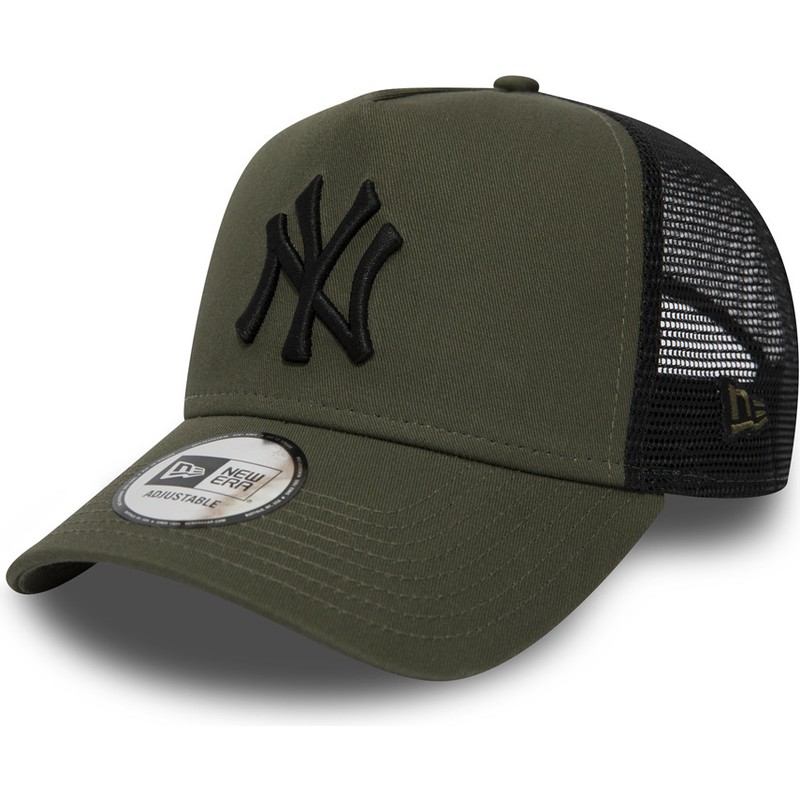 New era Boné New York Yankees MLB E Frame Trucker League Essential Verde Dressin New era Boné New York Yankees MLB E Frame Trucker League Essential Verde Dressin