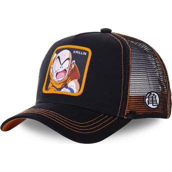 Capslab Krillin KRI3 Dragon Ball Black Trucker Hat