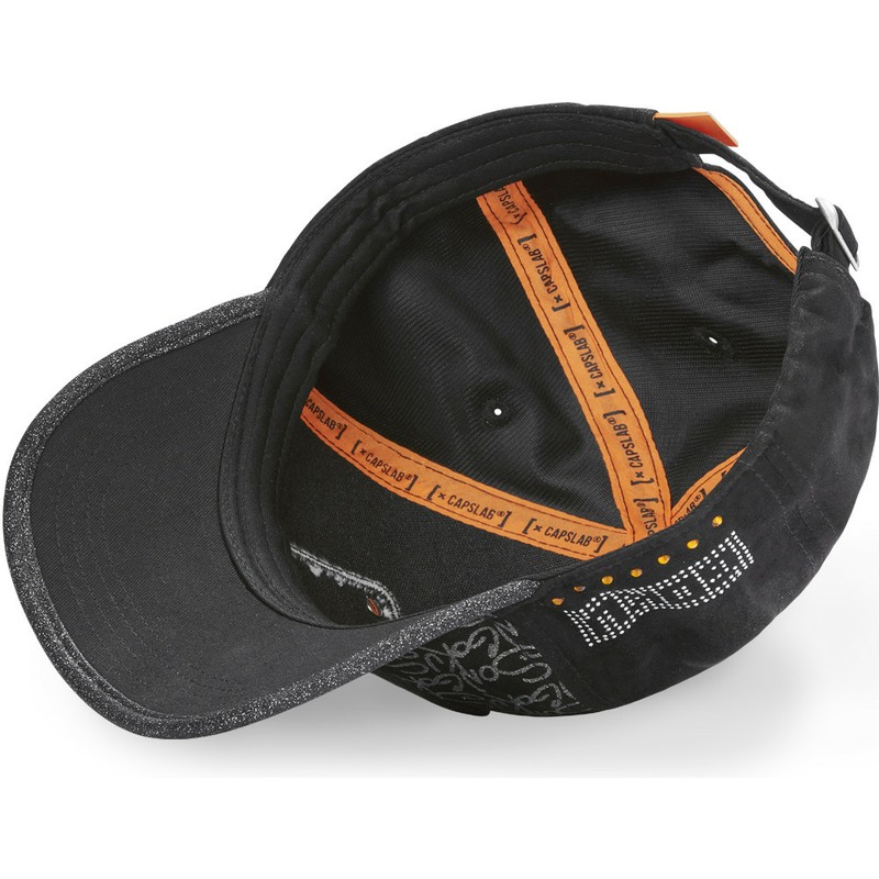 capslab-curved-brim-son-goku-tag-gok-dragon-ball-black-adjustable-cap